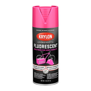 KRYLON K03105777 3105 12 OZ FLUORESCENT CERISE SPRAY PAINT