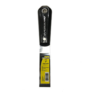 G-FORCE 1" STIFF PUTTY KNIFE NYLON-GRIP HAMMER HEAD