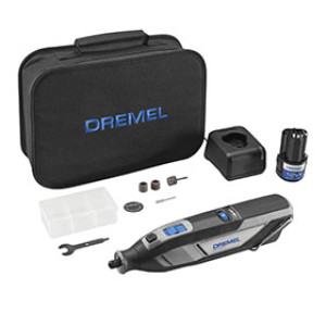 BOSCH 8240-5 DREMEL 12V VARIABLE SPEED COMFORT GRIP ROTARY TOOL KIT