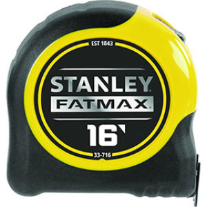 STANLEY 33-716 FATMAX 16' X 1-1/4" CLASSIC TAPE RULE