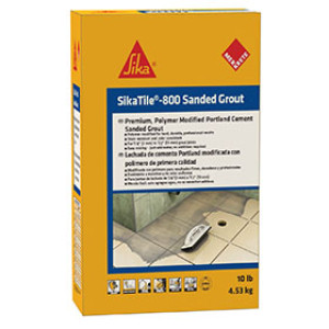 SIKATILE 800 829843 10LB CREAM PREMIUM DUSTLESS SANDED FLOOR GROUT