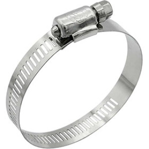 CAMBRIDGE RESOURCES HC2-44P #44 2-5/16" 3-1/4" STAINLESS STEEL HOSE CLAMP 10PK