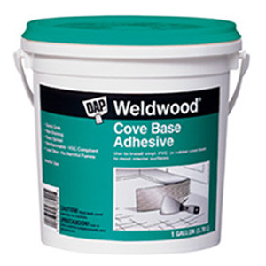 DAP 25054 WELDWOOD COVE BASE ADHESIVE OFF-WHITE