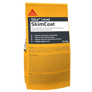 SIKALEVEL SKIMCOAT 10LB GRAY FAST SETTING SMOOTHING & FINISHING COMPOUND