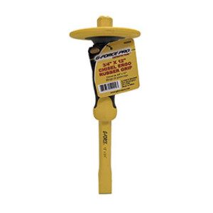 G-FORCE 3/4" X 12" COLD CHISEL ERGO RUBBER GRIP