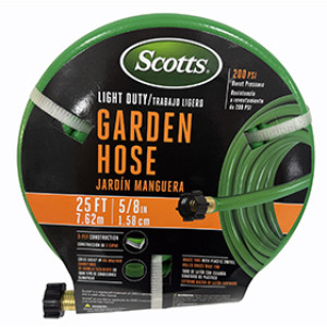 MR BRANDS 83195 SCOTT'S 5/8" X 25' LIGHT DUTY GARDEN HOSE