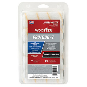WOOSTER RR503 4-1/2" X 1/2" JUMBO-KOTER PRO/DOO-Z WOVEN ROLLER COVER 10-PACK