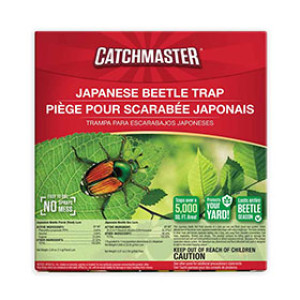 CATCHMASTER 869 JAPANESE BEETLE BAG TRAP SEX & FLORAL LURE SYSTEM 1PK REUSABLE