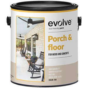 GDB PAINT & COATINGS EV-PFTAN-1 1GAL ACRYLIC EXTERIOR FLOOR & PORCH SEMIGLOSS