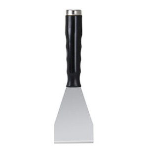 WARNER TOOL 10736 3" SS STRAIGHT BLADE POLE SCRAPER THREADED HANDLE
