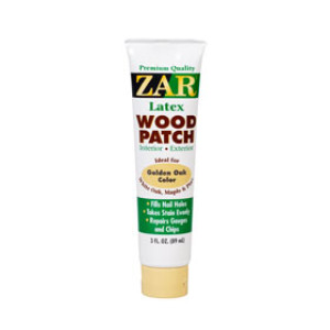 UGL ZAR 832515 3 OZ GOLDEN OAK INTERIOR AND EXTERIOR LATEX PATCH WOOD FILLER