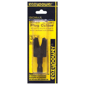 EAZYPOWER 30025 3/8" PLUG CUTTER FOR WOOD 1-PACK CARDED