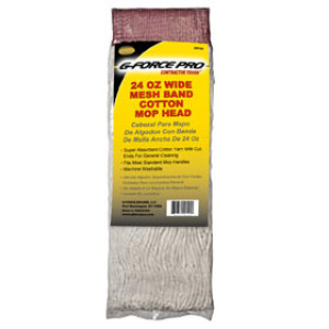 G-FORCE 24 OZ WIDE MESH BAND COTTON MOP HEAD