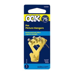 OOK 533028 75 LBS PROFESSIONAL PICTURE HANGER (1PK)