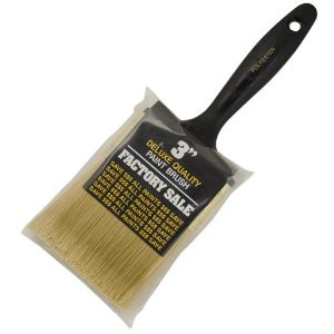 WOOSTER P3973 3" FACTORY SALE POLYESTER FLAT PLASTIC HANDLE PAINT BRUSH