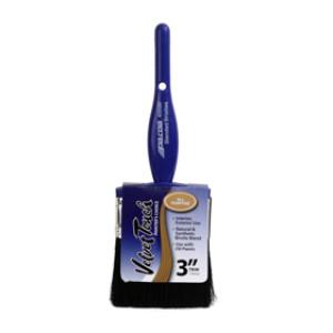 VELVET TOUCH 40030 3" BLACK BLENDED BRISTLE VARNISH BRUSH