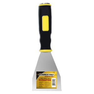 G-FORCE 70512 3" HEAVY DUTY SCRAPER BENT STAINLESS STEEL BLADE THREADED END