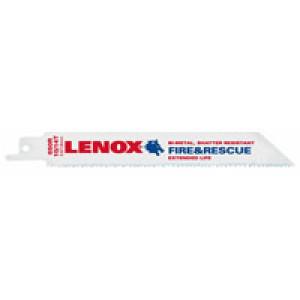 LENOX 20592 650R 6" X 3/4" 10/14TPI FIRE & RESCUE RECIPROCATING SAW BLADE 2PK