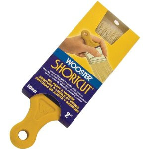 WOOSTER Z3215 2" SHORTCUT WHITE CHINA BRISTLE ANGLE SHERGRIP PAINT BRUSH