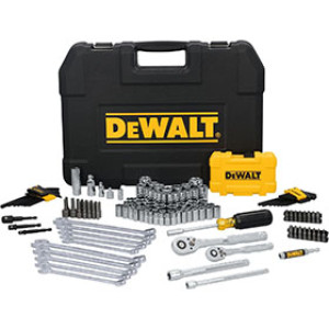 DEWALT DWMT45425 1/4"-3/8" MECHANICS DRIVE SAE TOOL SET 142-PIECE