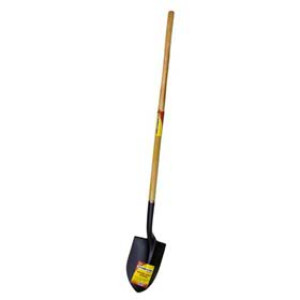 G-FORCE 52899 ROUND POINT SHOVEL 58" WOOD HANDLE