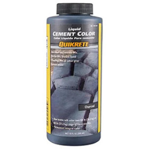 PACKAGE PAVEMENT QUIKRETE 1317-00 10 OZ CHARCOAL LIQUID CEMENT COLOR