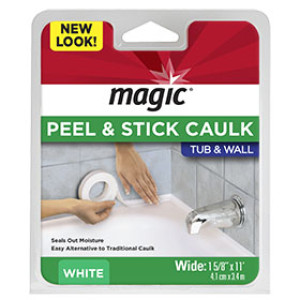 WEIMAN 3016 MC40 / MC406T 1-5/8" X 11' WIDE TUB & WALL SEALER TRIM WHITE