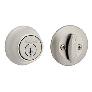 KWIKSET 96600-750 660 SINGLE CYLINDER SMARTKEY SATIN NICKEL DEADBOLT