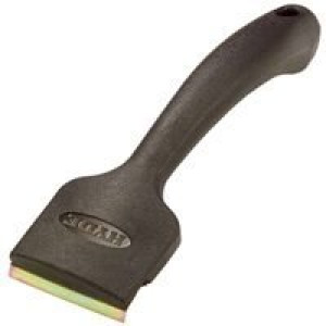 HYDE 10520 2-1/2" BLACK & SILVER LIFETIME 2-EDGE PULL SCRAPER