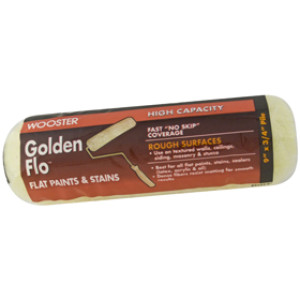 WOOSTER RR662 9" X 3/4" GOLDEN FLO HIGH CAPACITY LOW SHED KNIT ROLLER COVER