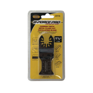 G-FORCE 1-3/8" OSCILLATING CARBIDE TEETH METAL FLUSH CUT BLADE