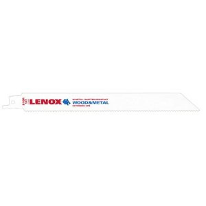 LENOX 20590 B810R 8" X 3/4" 10TPI MULTI-PURPOSE RECIPROCATING SAW BLADE 25-PK