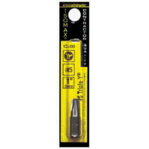 EAZYPOWER 13300 #5 TRIPLE-Y 1/4" HEX INSERT BIT 1" LONG 1-PACK