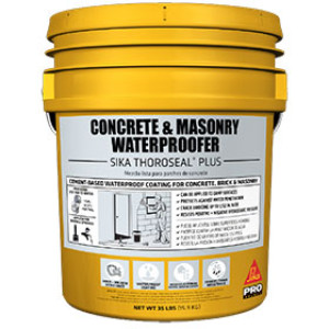 SIKA PRO 825231 35LB THOROSEAL CONCRETE & MASONRY WATERPROOFER