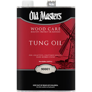 OLD MASTERS 90001 WOOD CARE 100% PURE TUNG OIL