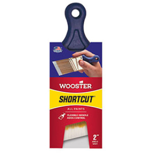 WOOSTER Q3211 2" SHORTCUT SOFT POLYESTER ANGLE SHERGRIP PAINT BRUSH