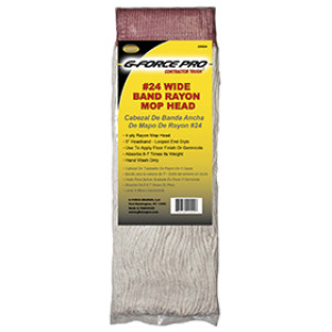 G-FORCE #24 WIDE BAND RAYON MOP HEAD