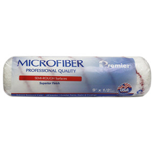 PREMIER 9MCR-2 9" X 1/2" MICROFIBER ROLLER COVER REFILL PROFESSIONAL QUALITY