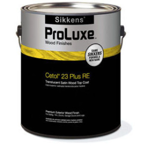 PROLUXE SIKKENS 366054 23 TOP COAT RE BUTTERNUT TOPCOAT TRANSLUCENT SIK43072