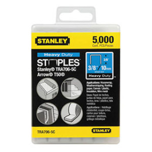 STANLEY TRA706-5C 3/8" HEAVY DUTY CC STAPLES 5000-PACK