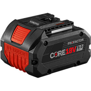 BOSCH GBA18V80 18V CORE18V LITHIUM-ION 8AH HIGH POWER BATTERY
