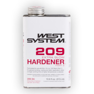 WEST SYSTEM 209-SA 209 0.66 PINT EXTRA SLOW HARDENER