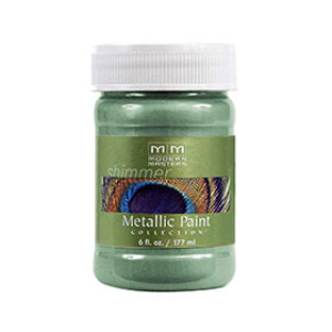MODERN MASTERS ME249-06 6 OZ TEAL SATIN METALLIC PAINT OPAQUE