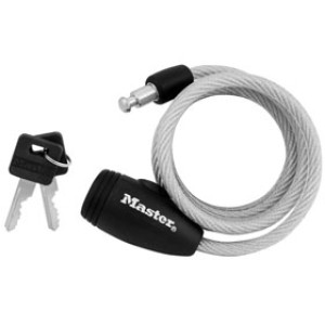 MASTER LOCK 8109D 4' X 5/16" QUANTUM-8 CABLE LOCK CARDED