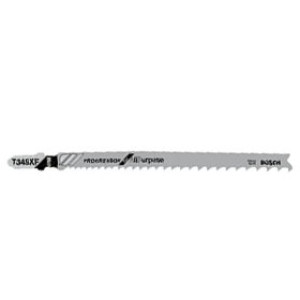 BOSCH T345XF 5-1/4" PROGRESSOR BI-METAL T-SHANK JIGSAW BLADE 5 PACK