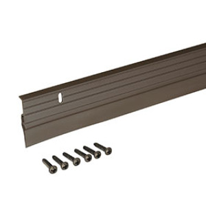 FROST KING B59/36H 13831 1-5/8 X 36" BRONZE PREMIUM ALUMINUM/VINYL DOOR SWEEP