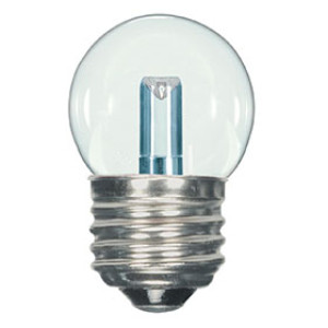 SATCO S9160 1.2W S11/CL/LED/120V/CD 1.2W LED S11 NIGHT LIGHT BULB CLEAR CAND