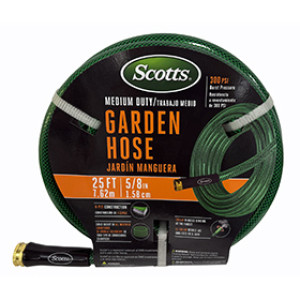 MR BRANDS 83188 SCOTT'S 5/8" X 25' MEDIUM DUTY GARDEN HOSE