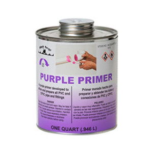 BLACK SWAN 08115 32 OZ PURPLE PRIMER NSF CERTIFIED