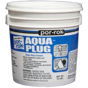 CGM POR-ROK 10 LB AQUA PLUG HYDRAULIC CEMENT PAIL